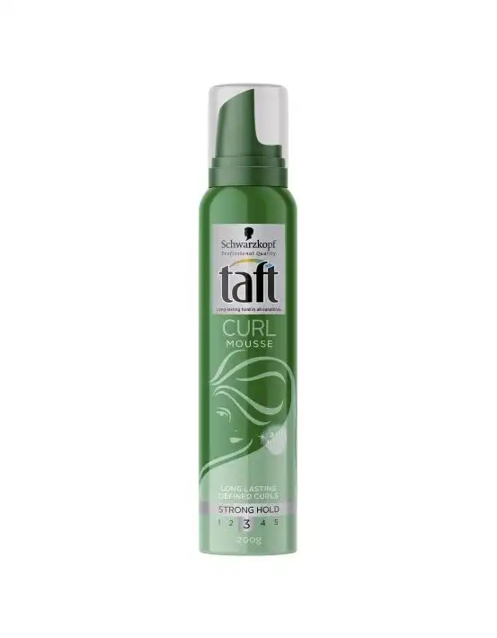 Schwarzkopf Taft Curl Defining Strong Hold Mousse 200g