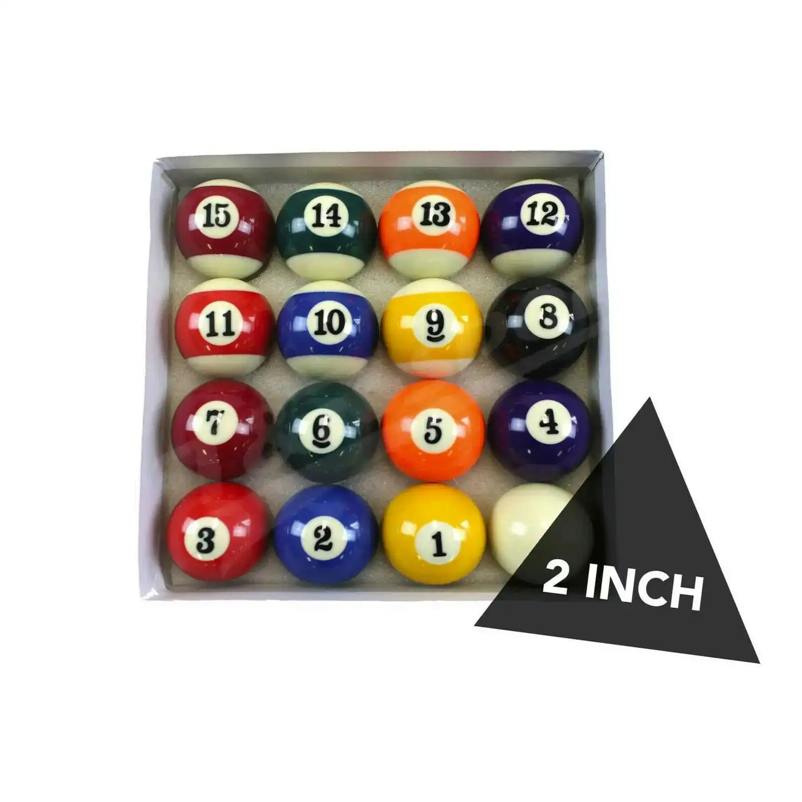 MACE 2 Inches Pool Balls Set for Pool Billiards