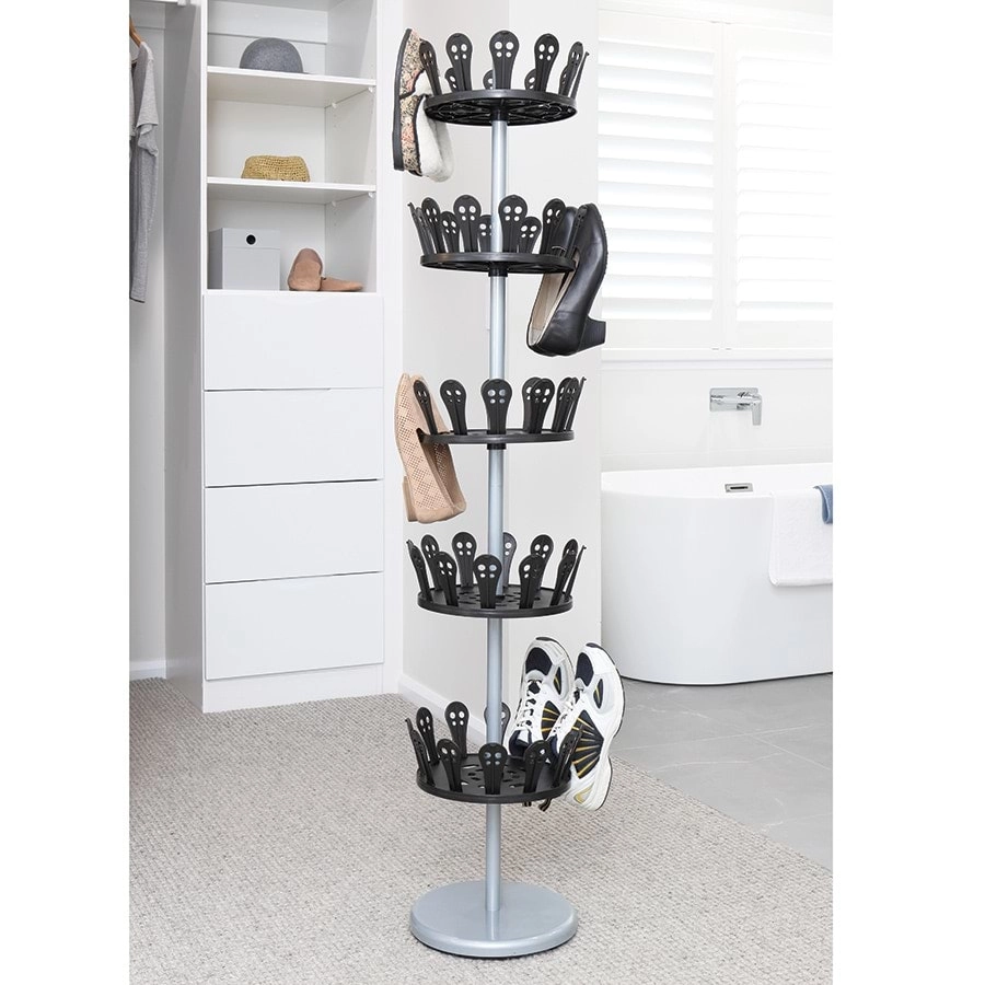 Rotating 5 Tier Shoe Rack