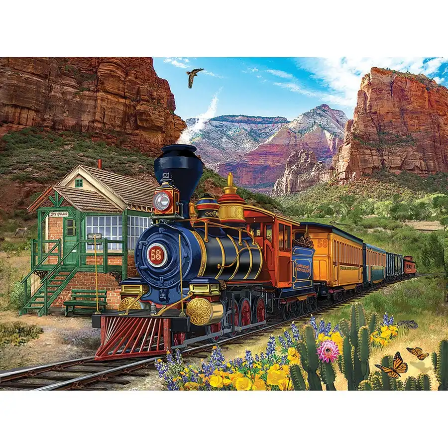 Stopping At Dry Gulch 300 pc- Jigsaws
