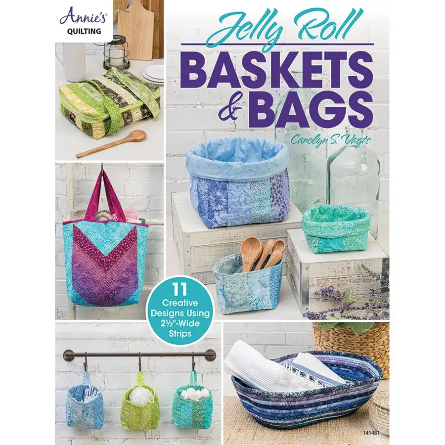 Jelly Roll Baskets & Bags- Book