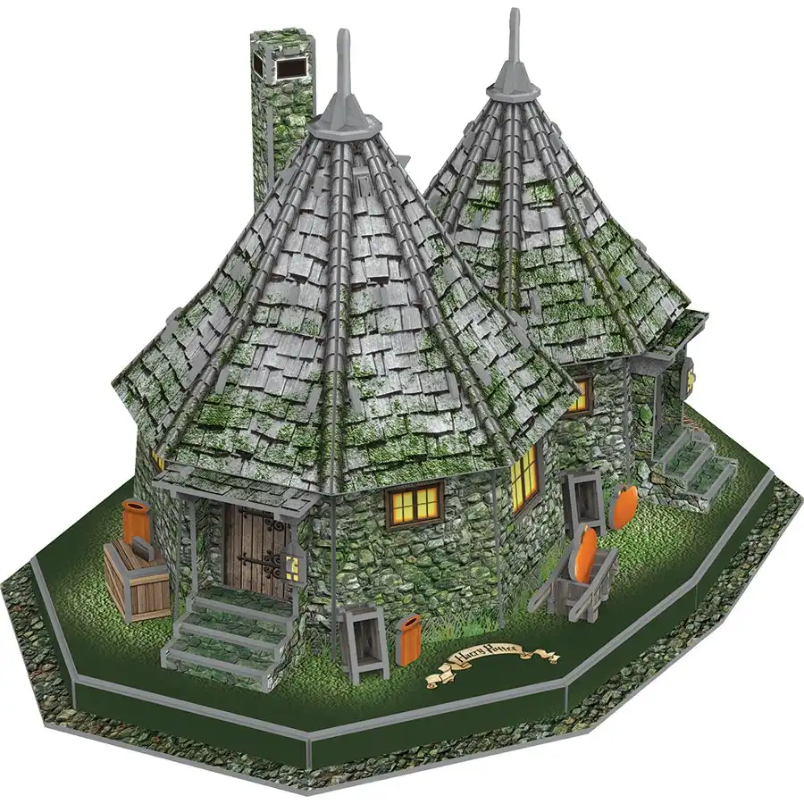 Harry Potter 3D - Hagrid's Hut 101 pc- Jigsaws