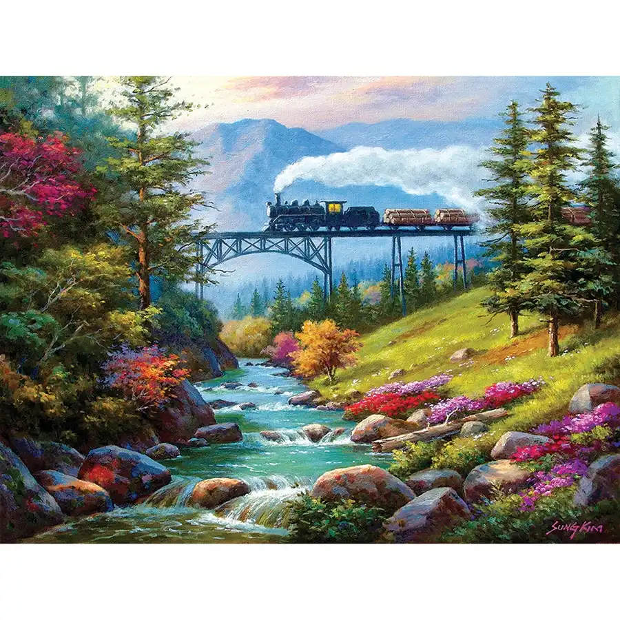 On the Way to the Mill 550 pieces- Jigsaws