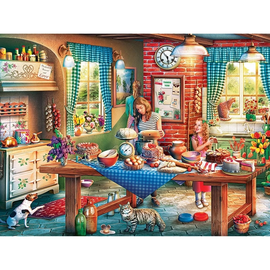 Home Sweet Home - Baking Bread 500 pcs- Jigsaws