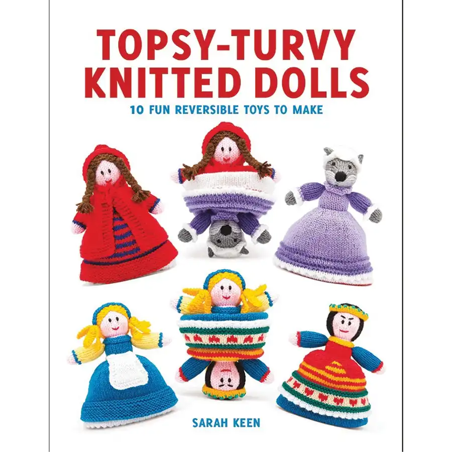 Topsy Turvy Knitted Dolls- Book