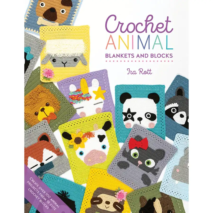 Crochet Animal Blankets & Blocks- Book