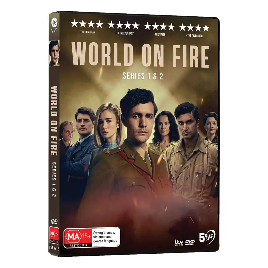 World on Fire (2019) - Series 1 & 2 DVD