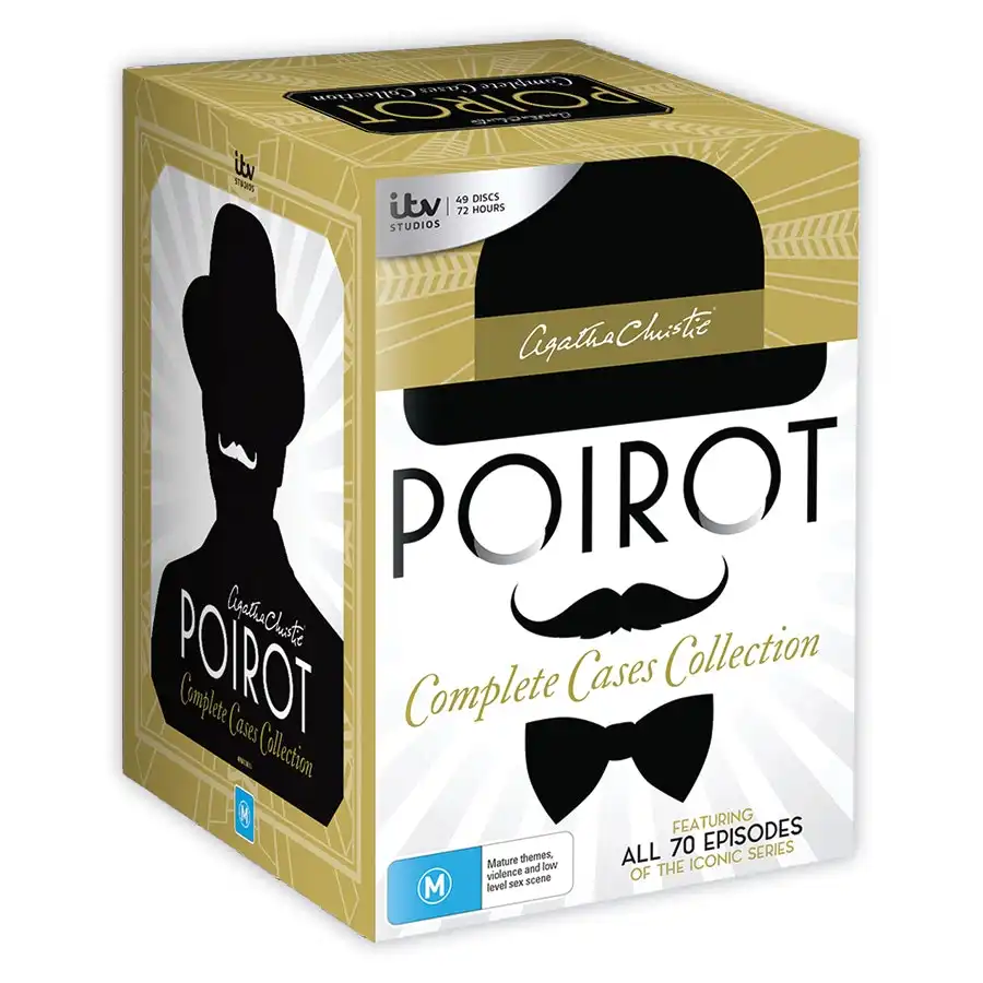 Poirot - Complete Case File (Series 1-13) DVD Collection DVD