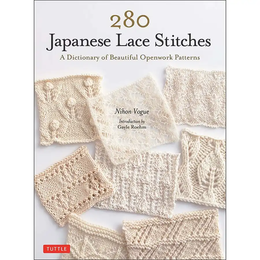 280 Japanese Lace Stitches- Book