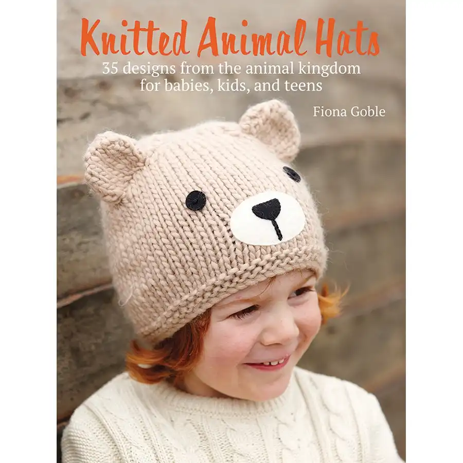 Knitted Animal Hats- Book