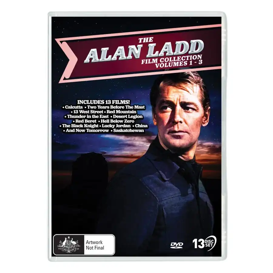 The Alan Ladd Collection - Volumes 1-3 (13 Films) DVD