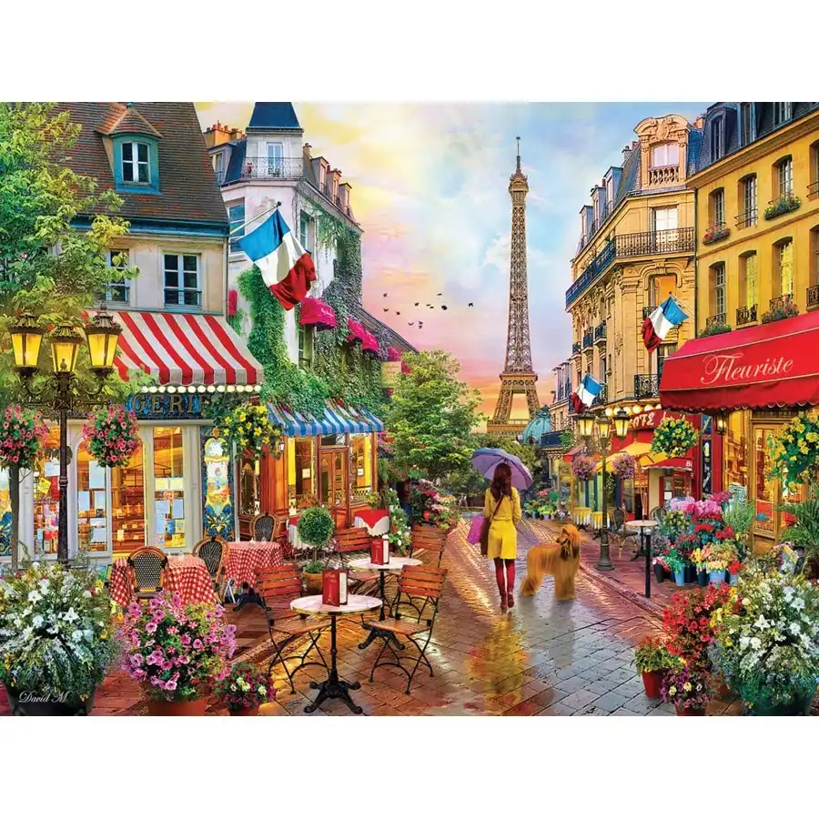 Travel Diary - Parisian Charm 550 pc- Jigsaws