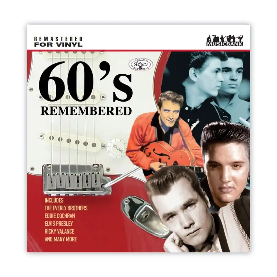 The 60's Remembered Vinyl (18 Tracks) DVD