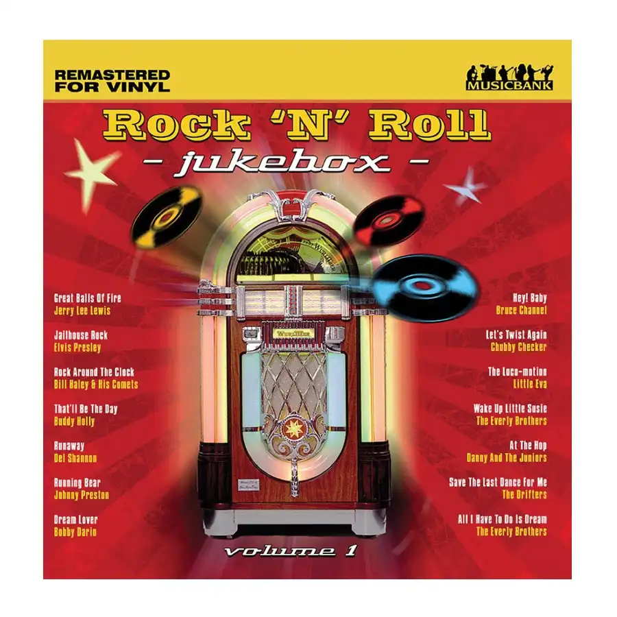 Rock 'n' Roll Jukebox - Vol. 1 Vinyl (18 Tracks) DVD