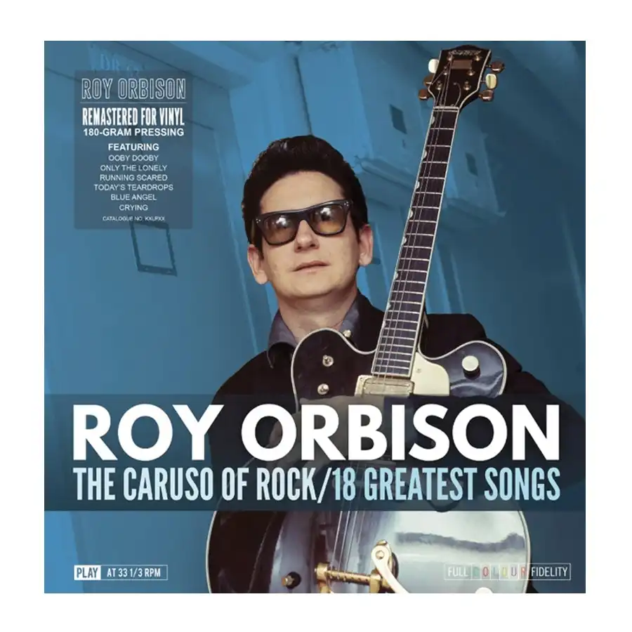 Roy Orbison - The Caruso of Rock 'N' Roll Vinyl (18 Tracks) DVD