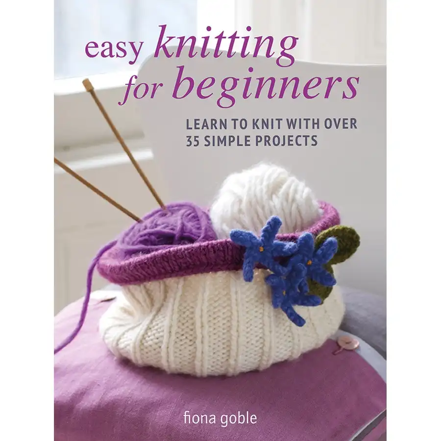 Easy Knitting for Beginners- Book