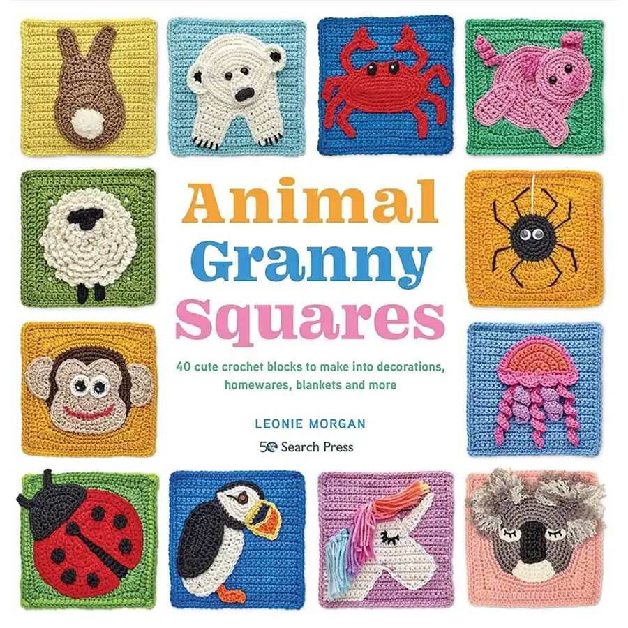 Animal Granny Squares- Book