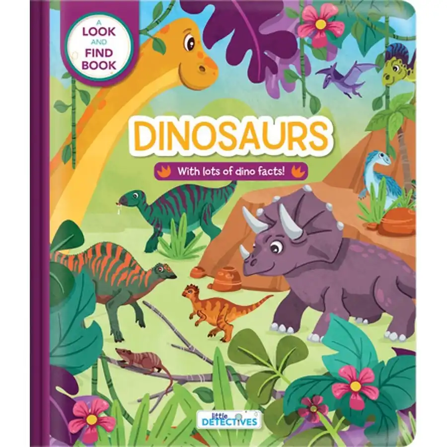 Dinosaurs A Look & Find Book- Book