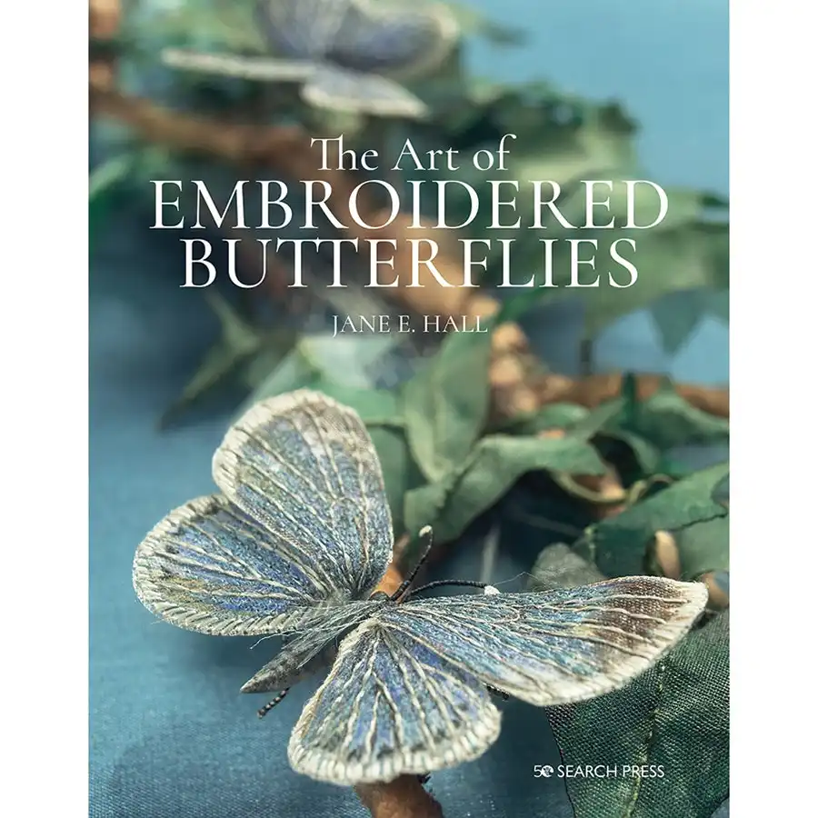 The Art of Embroidered Butterflies- Book