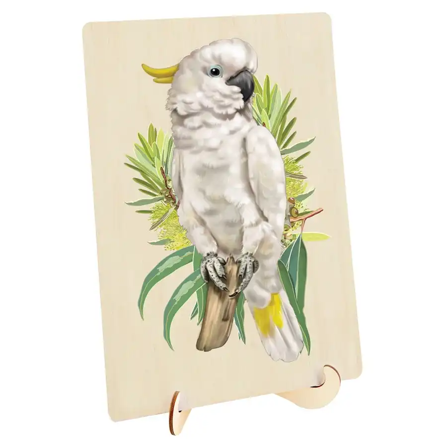 Puzzle Cockatoo with Easel 133 pc- Jigsaws