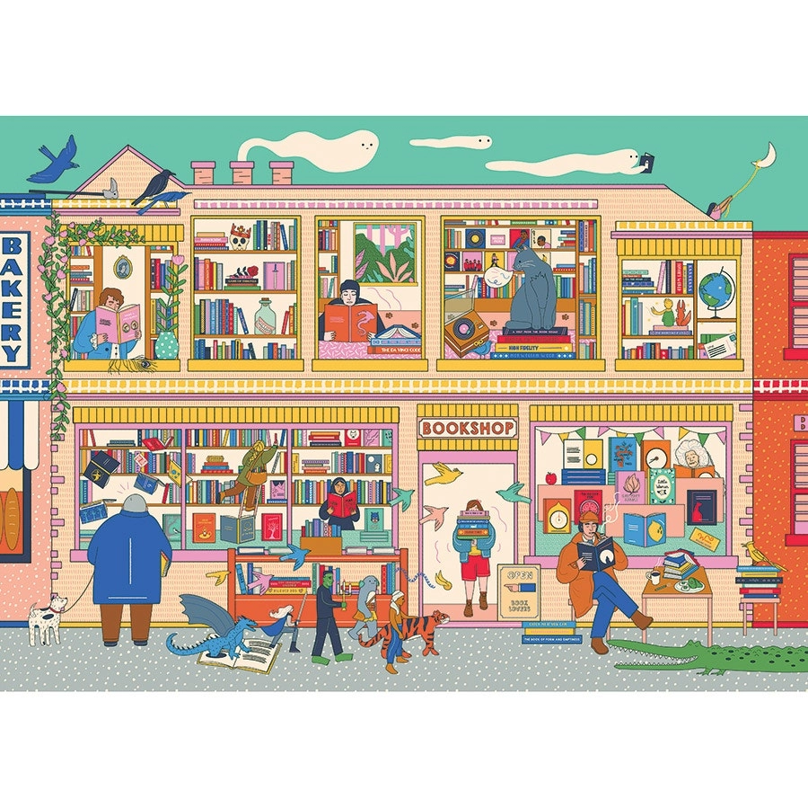 At The Bookshop 1000 pc- Jigsaws