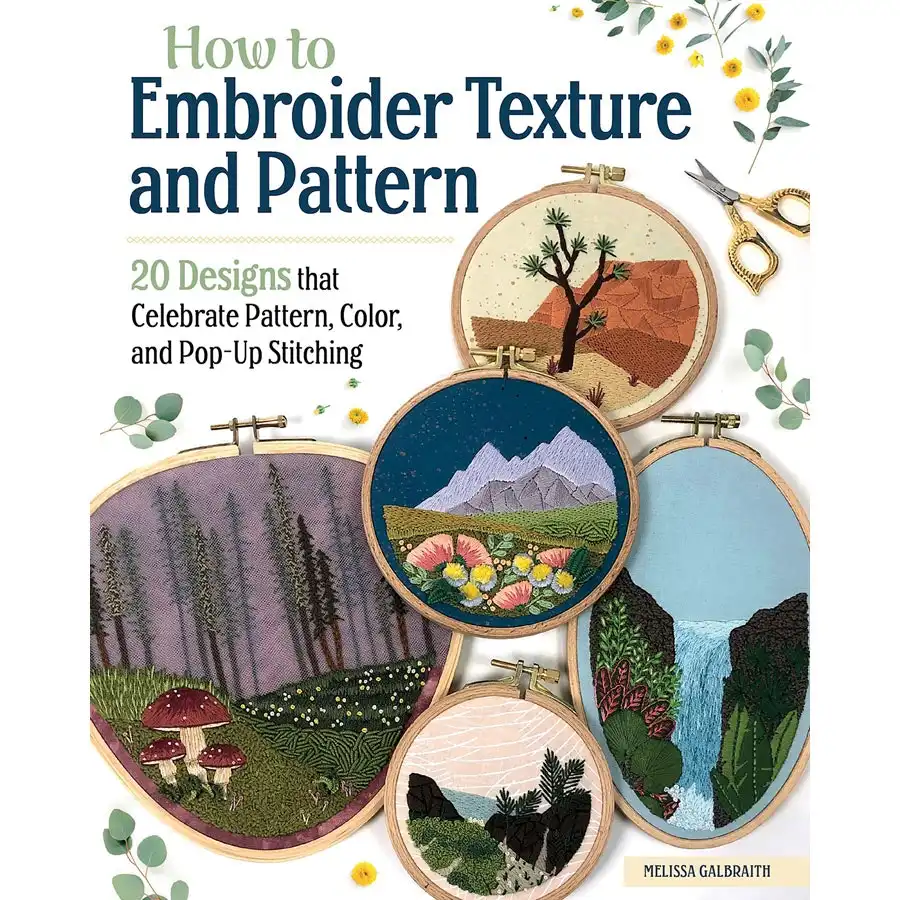 How to Embroider Texture & Pattern- Book