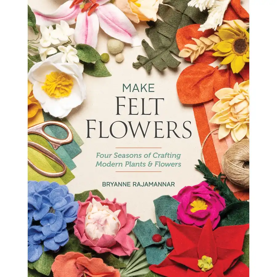 Make Felt Flowers- Book
