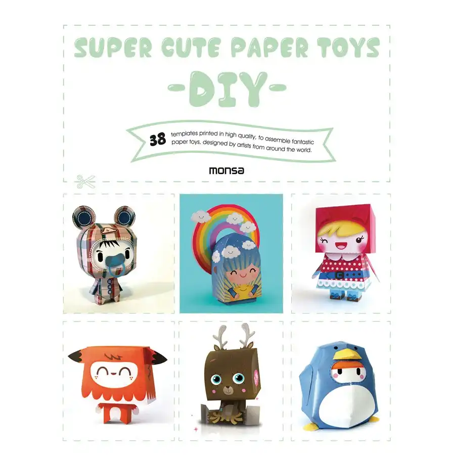 Super-Cute Paper Toys DIY