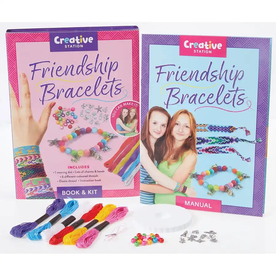 Friendship Bracelets Book & Kit