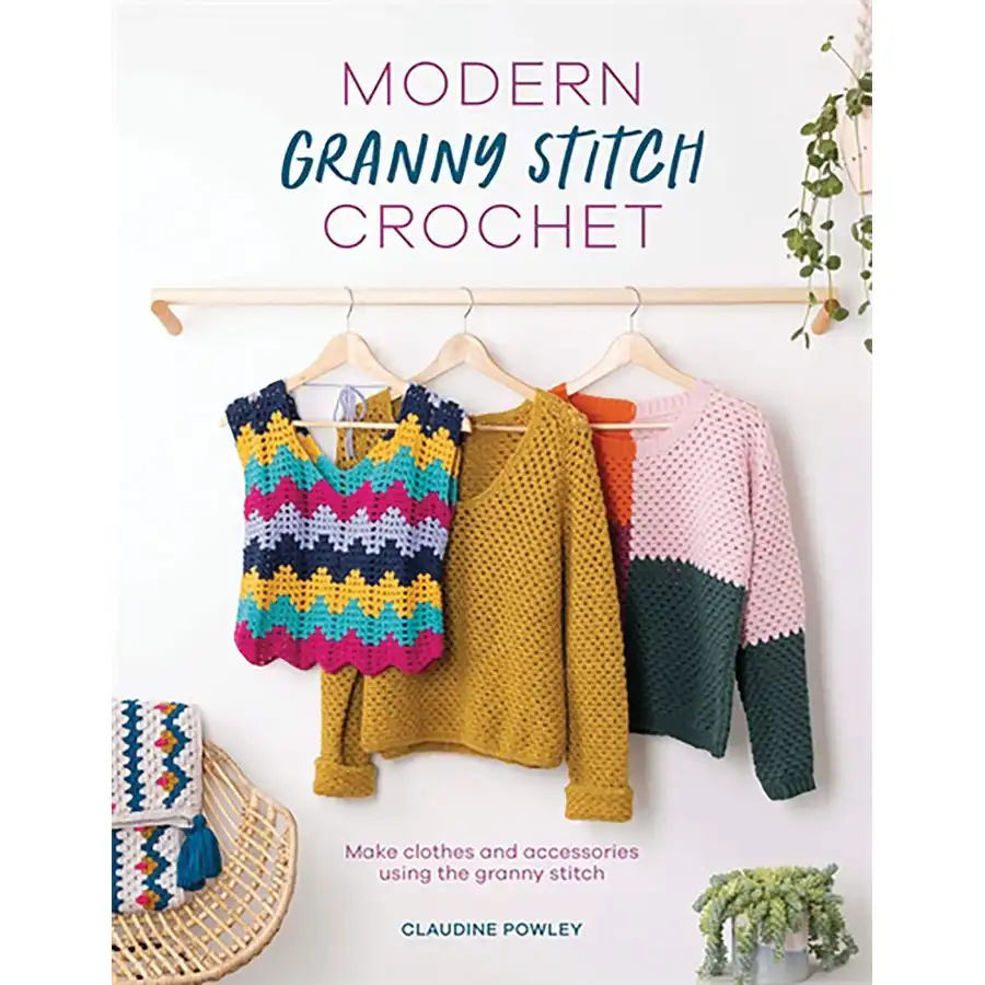 Modern Granny Stitch Crochet- Book