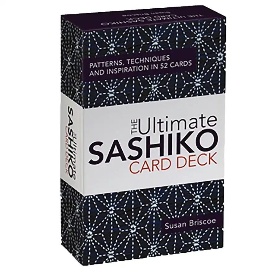 The Ultimate Sashiko Card Deck- Book