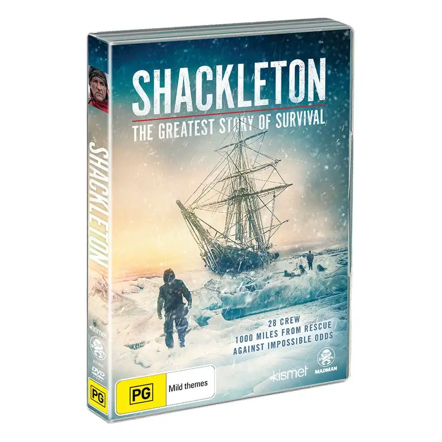 Shackleton - The Greatest Story of Survival (2023) DVD