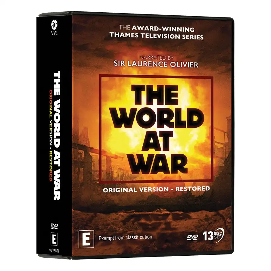 The World at War (1973) - Ultimate Restored Edition DVD