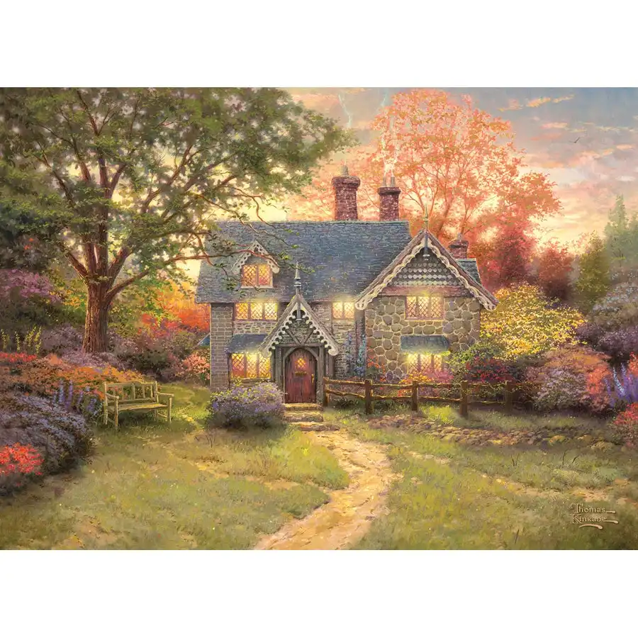 Gingerbread Cottage 1000 pc- Jigsaws
