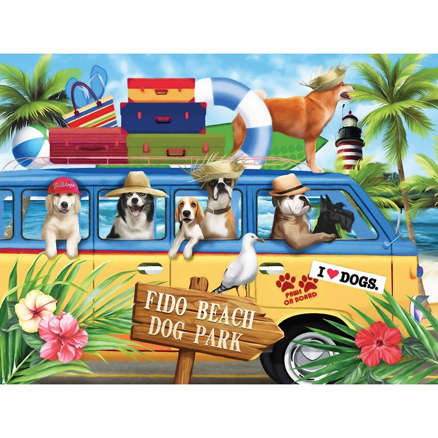 Fido Beach  300 pc- Jigsaws