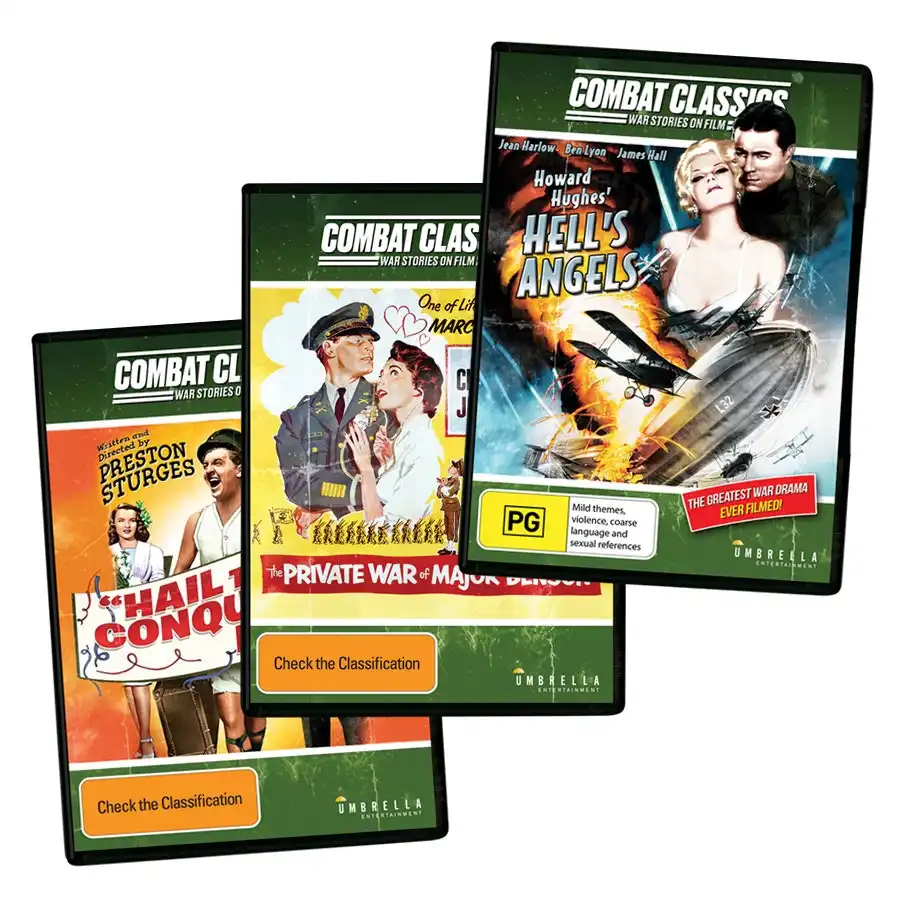 Combat Classics Collection One (3 Films) DVD