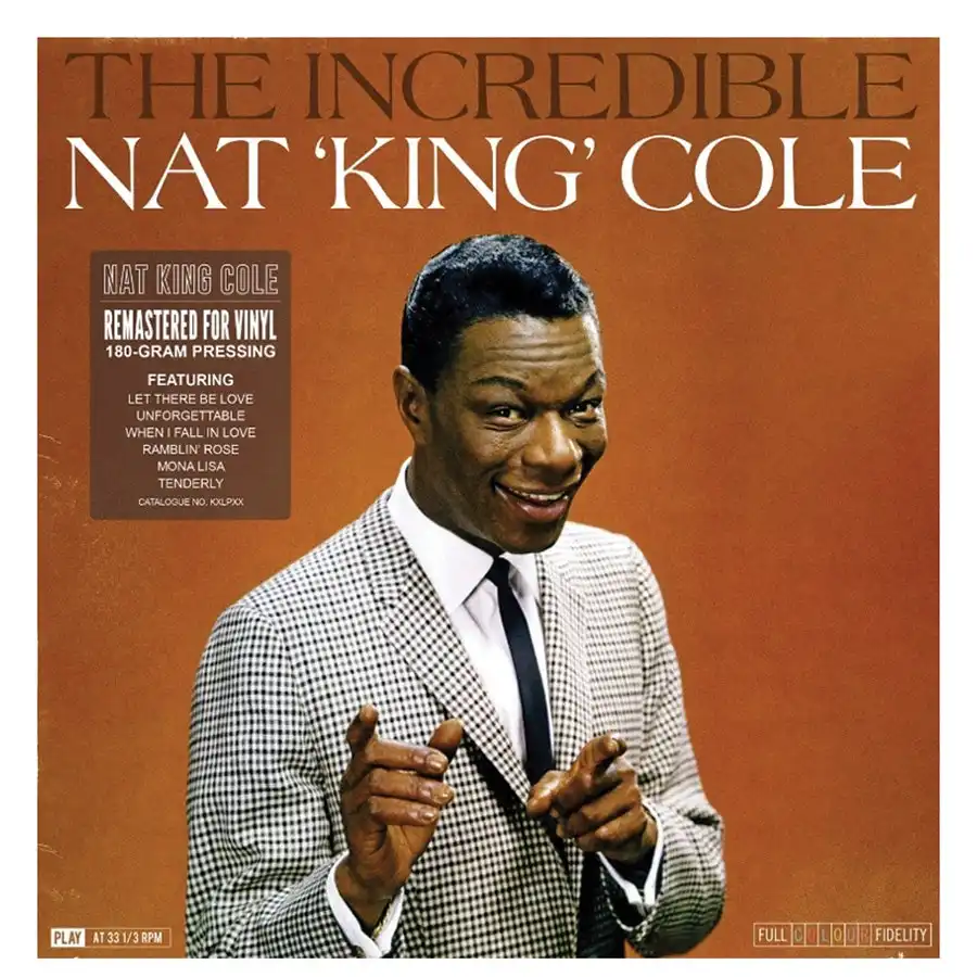 The Incredible Nat 'King' Cole Vinyl (18 Tracks) DVD
