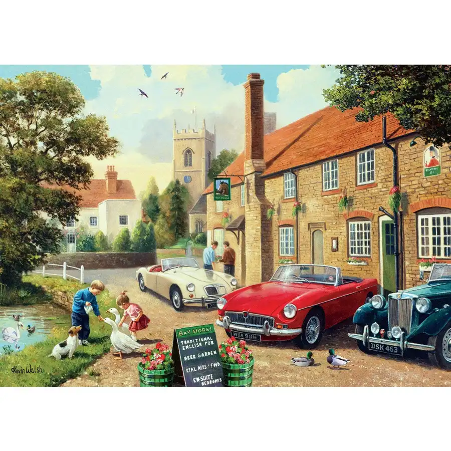 Nostalgia - The Village Pub 1000 pc- Jigsaws