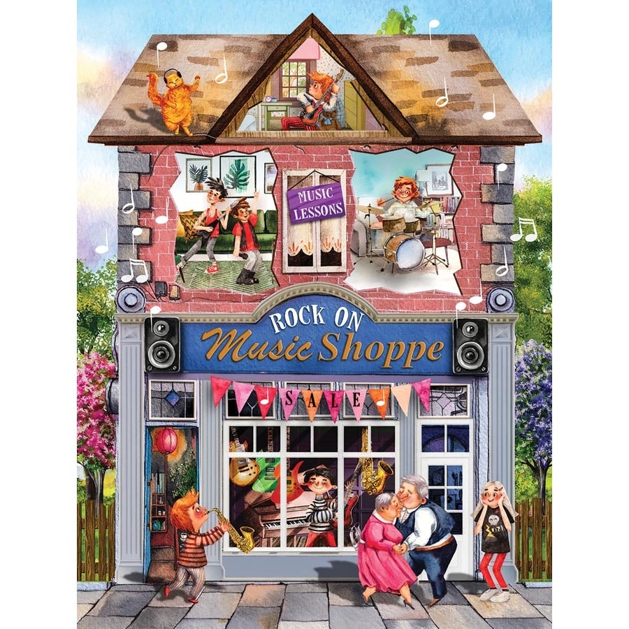 Music House 500 pc- Jigsaws