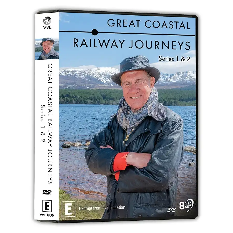 Great Coastal Railway Journeys - Series 1 & 2 (2022) DVD