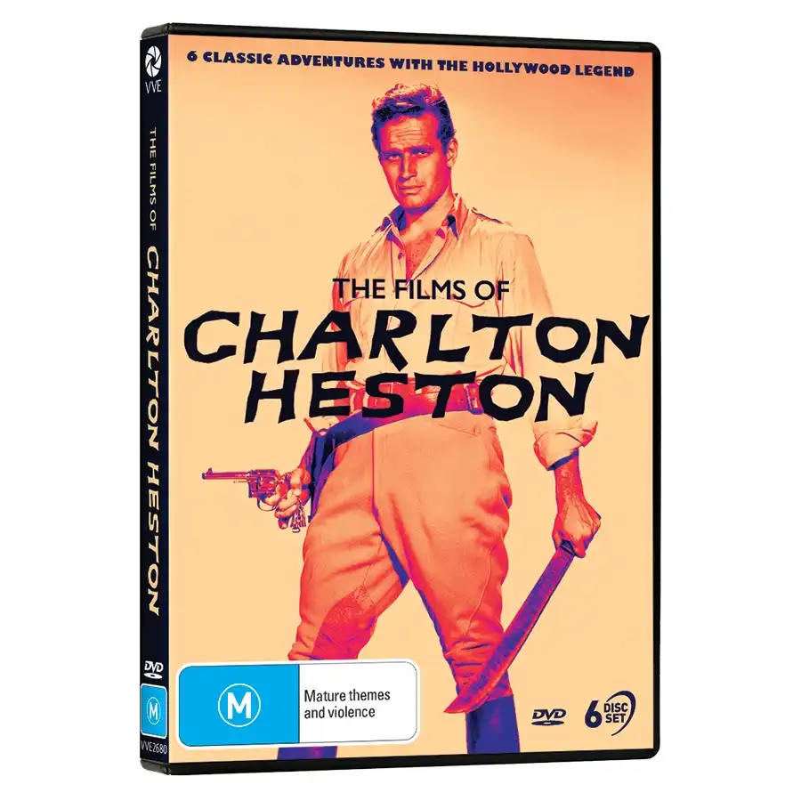 The Films of Charlton Heston DVD Collection (6 Films) DVD