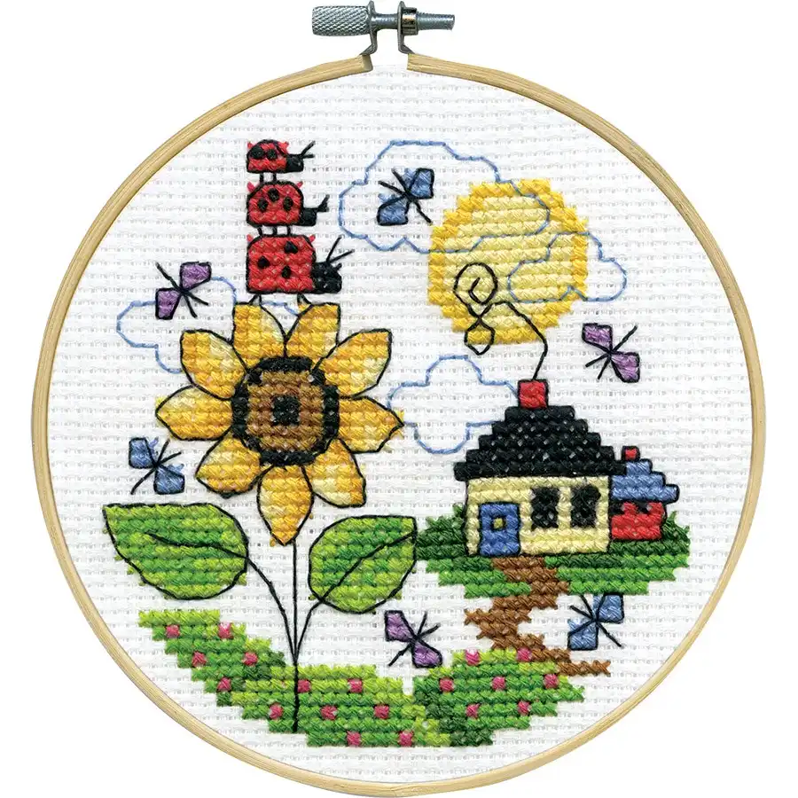 Sunflower Cross Stitch- Needlework
