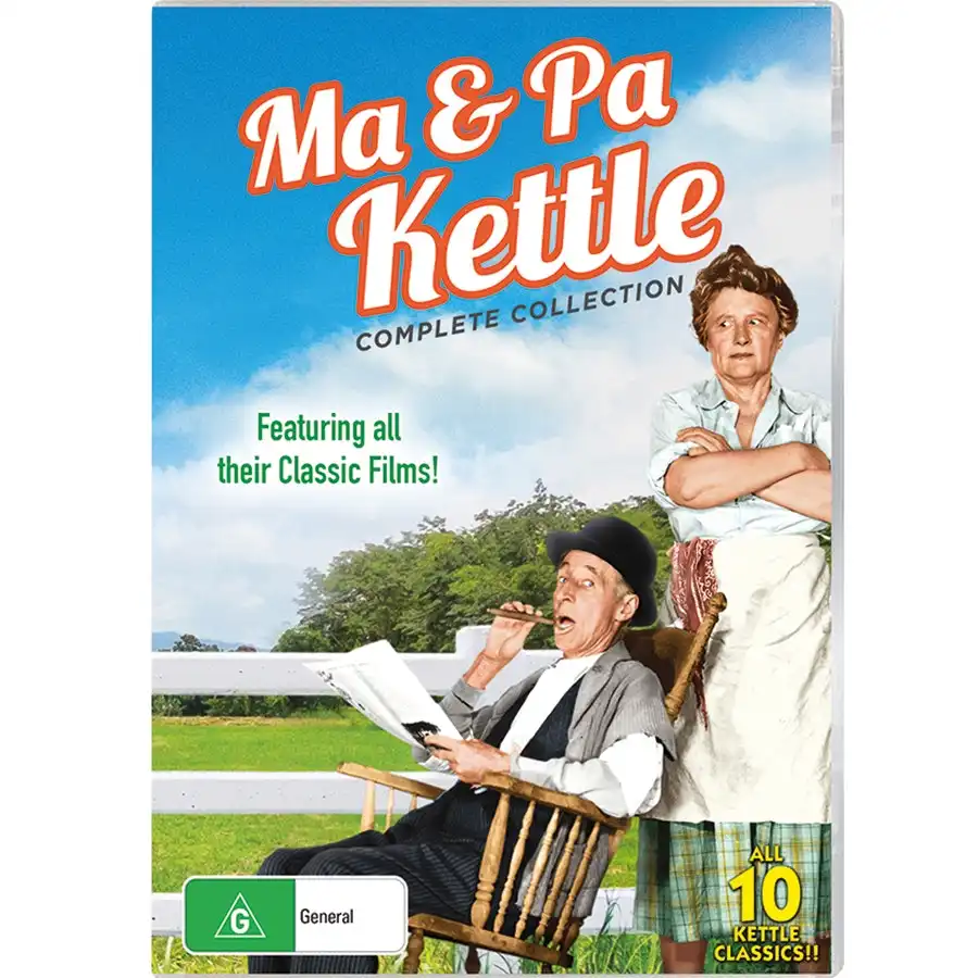Ma & Pa Kettle - Complete DVD Collection (10 Films) DVD