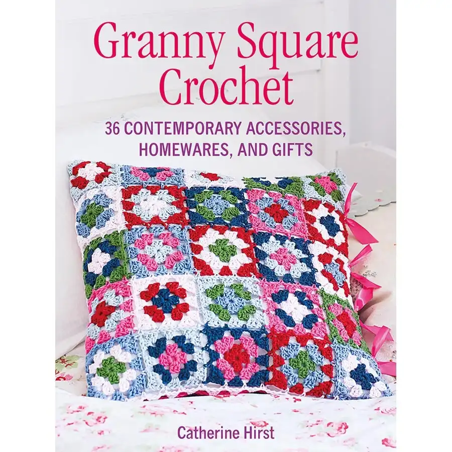 Granny Square Crochet- Book