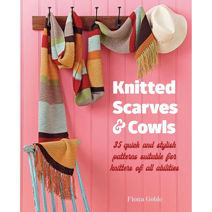 Knitted Scarves & Cowls- Book