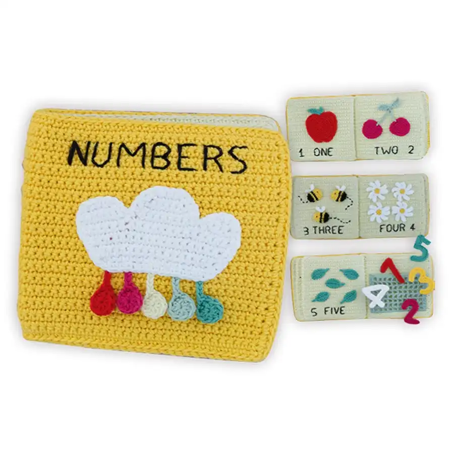 Numbers Book Crochet- Needlework