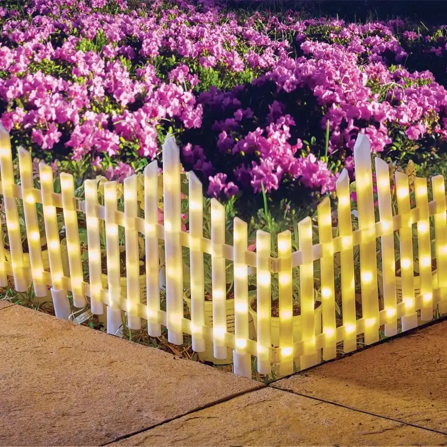 LED Border Picket Fence