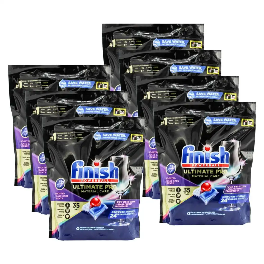 245pc Finish Powerball Dishwashing Machine Tablets Ultimate Pro Material Care