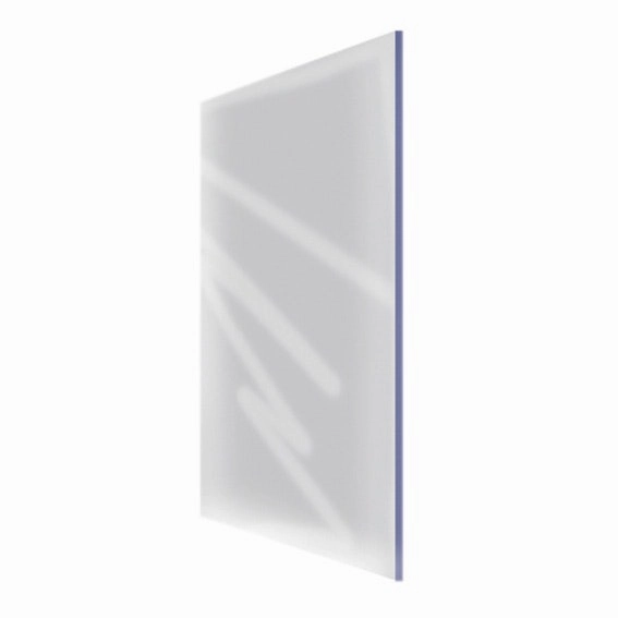 Mirror Plain 100 X 100 MM 4mm Thickness Glass Polish Unmounted