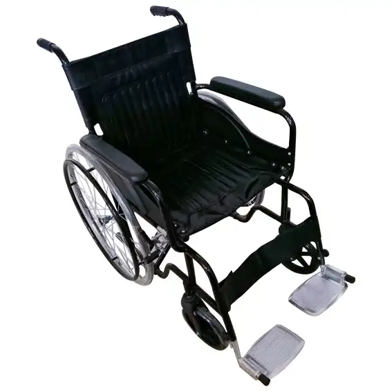 Livingstone Wheelchair 60 x 20cm Chrome Finish Maximum Weight 130kg